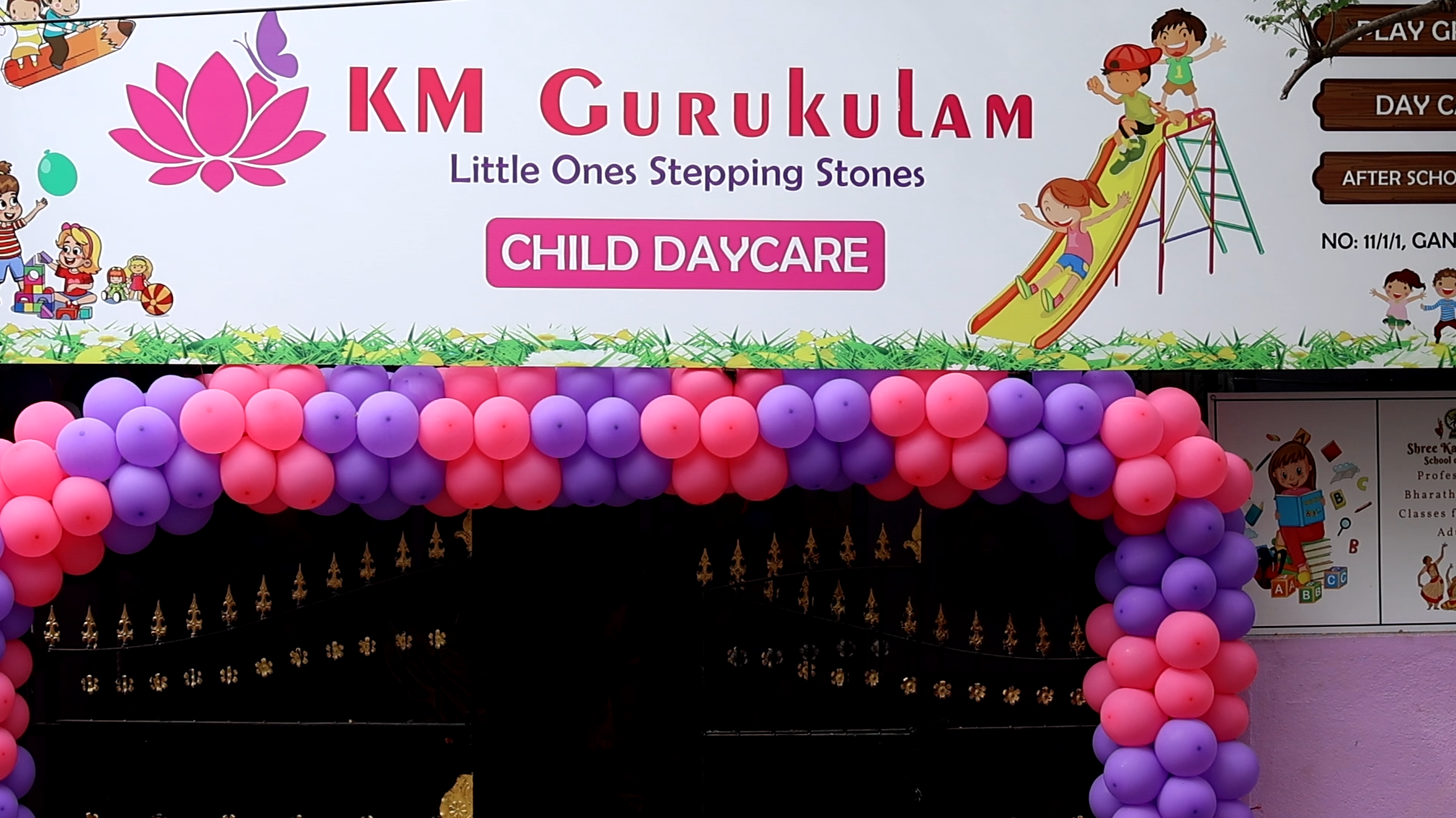 Happy children playing